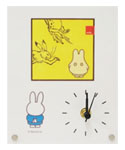 置き時計
(miffy×鳥獣戯画)